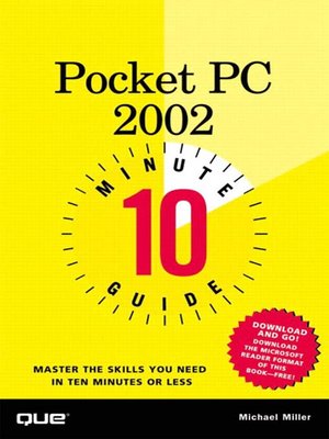cover image of 10 Minute Guide to Pocket PC 2002